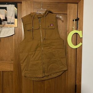 Dickies Brown Hooded Vest